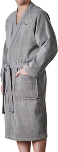 Cotton Terry Pique Unisex Spa Bathrobe
