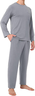 Bamboo‑Rayon Moisture‑Wicking Long‑Sleeve Pajama Set