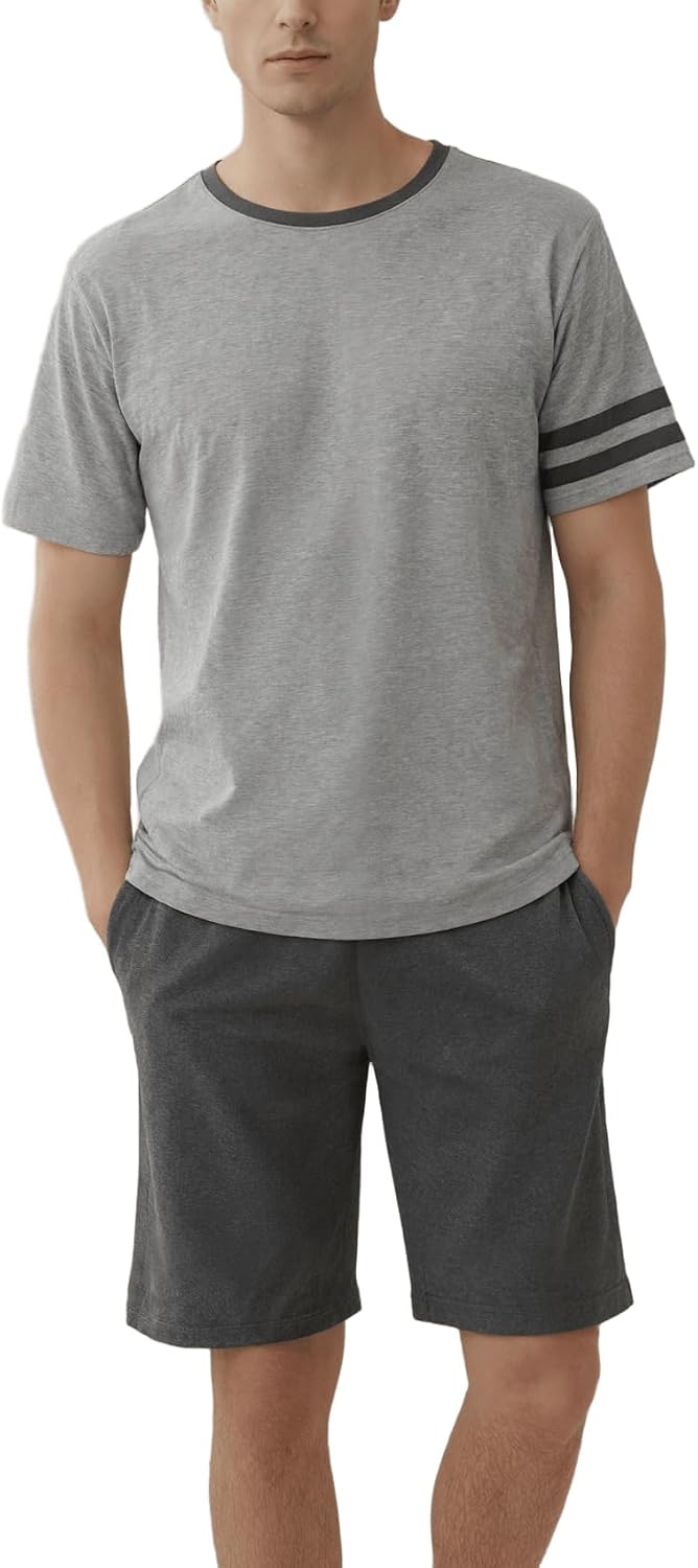 Classic Broadcloth Woven Long‑Sleeve Pajama Set