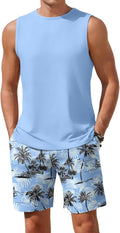 Sleeveless Tank‑Top Workout‑Focused Lounge Pajama Set