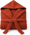 Quick‑Dry Hooded Unisex Cotton‑Blend Bathrobe