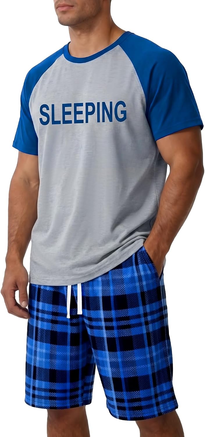 Ultra‑Breathable Printed Short‑Sleeve Sleep Set