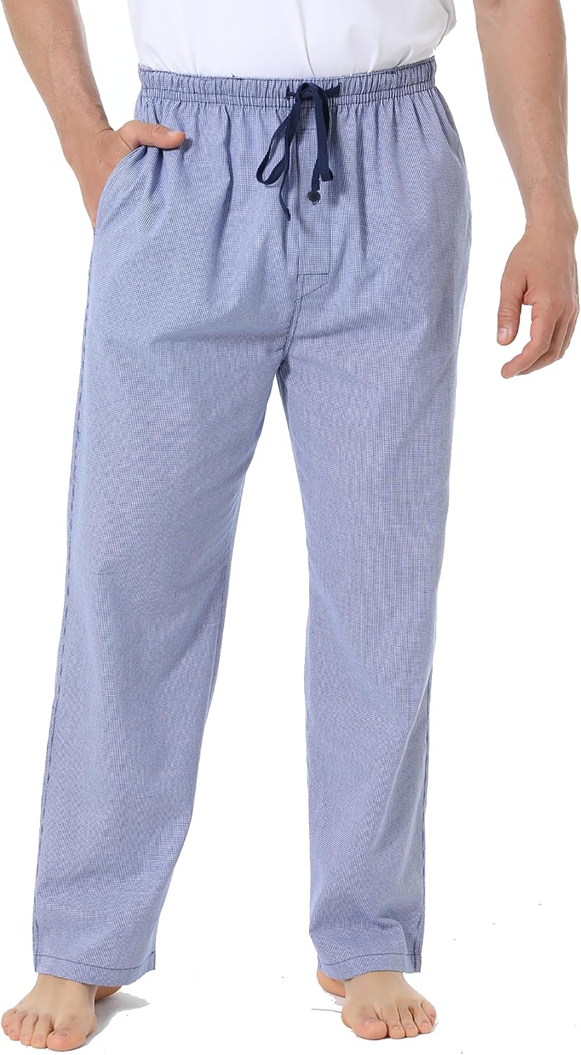 Durable 100 Percent Cotton Men's Pajama Pants
