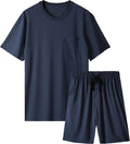 Casual Short‑Sleeve Two‑Piece Home Sleep Set
