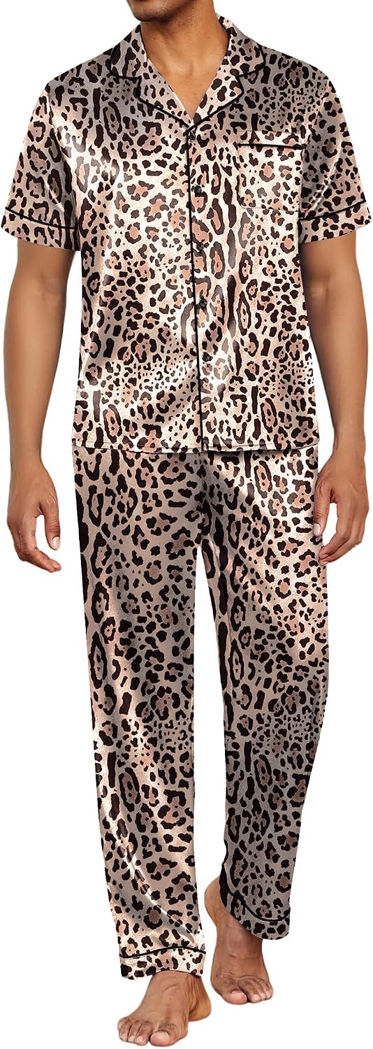 Multi‑Pattern Pure‑Cotton Long‑Sleeve Sleep Pajama Set